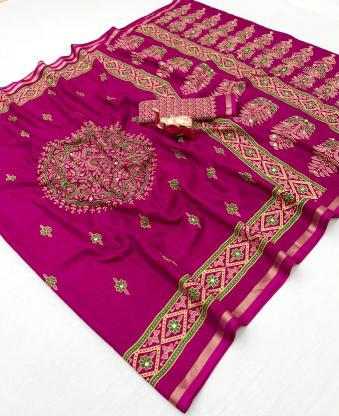 Vastrangan kashmiri mirror saree wholesale market in india